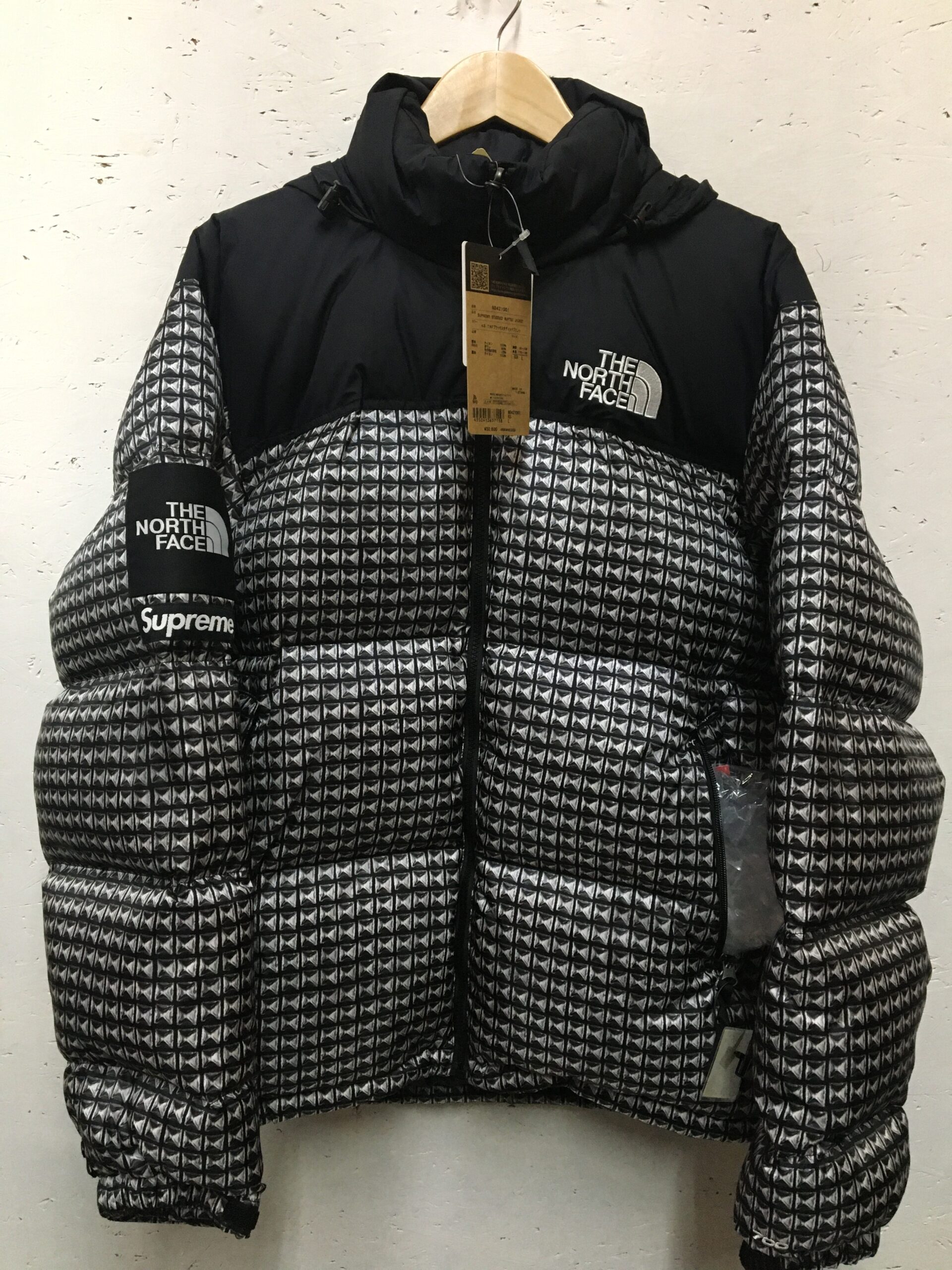 XL■Supreme The North Face Studded Nuptse