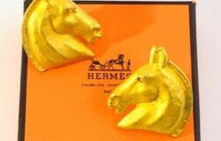 ★HERMES メルメス 馬 シュバル ホースヘッド イヤリングをお買取りさせて頂きました★