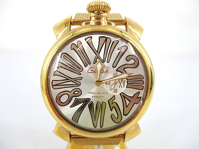ガガミラノ 腕時計 マヌアーレ46 メンズ
