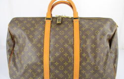 LOUIS VUITTON ルイ ヴィトン モノグラム キーポル50 ボストンバッグ トラベルバッグ 旧式ダイヤルロックをお買取りさせて頂きました★