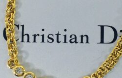 ★Christian Dior クリスチャンディオール ラインストーンロゴネックレスをお買取りさせて頂きました★