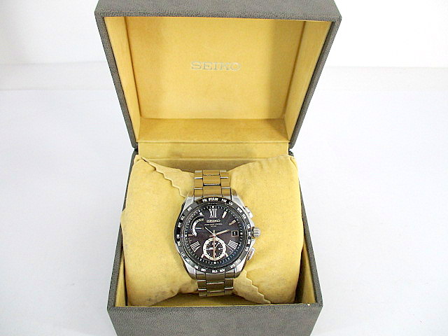 SEIKO セイコー BRIGHTZ ブライツ 腕時計 SAGA089 ソーラー電波