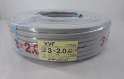 VVF　カワイ電線　3 × 2.0mm 100m巻お買取りさせていただきました！