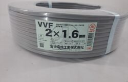 VVF　富士電線　 平形2 × 1.6mm 100m巻をお買取りさせていただきました！