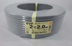 VVF　富士電線　平形2 × 2.0mm 100m巻をお買取りさせていただきました！