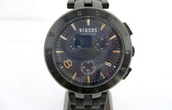 VERSACE VERSUS ヴェルサーチ ヴェルサス 腕時計 クォーツ クロノグラフ VSP763418 メンズ 稼働品をお買取りさせて頂きました★
