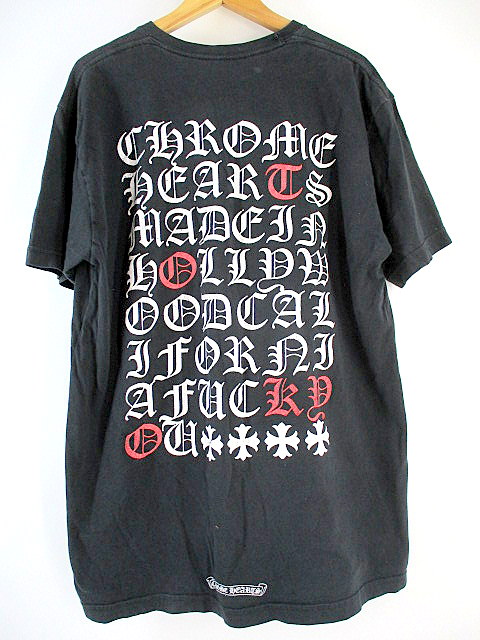 CHROME HEARTS クロムハーツ Tシャツ TOKYO 黒 半袖 カットソー ロゴ 
