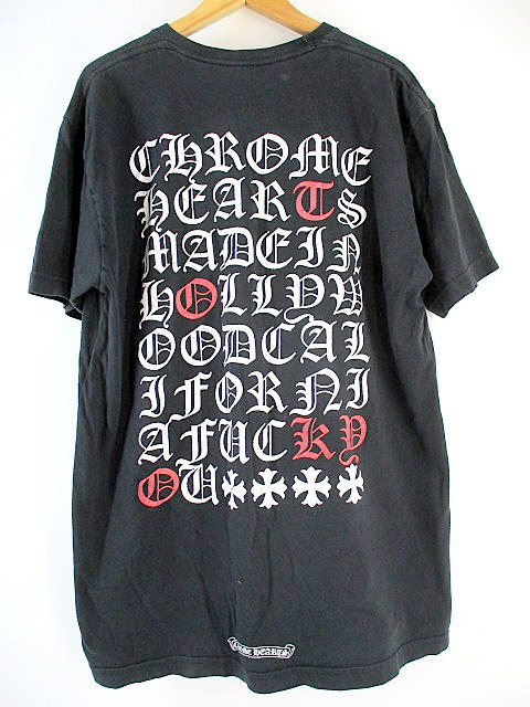 ［大幅お値下げ中］Chrome Hearts  Tシャツ　半袖　黒