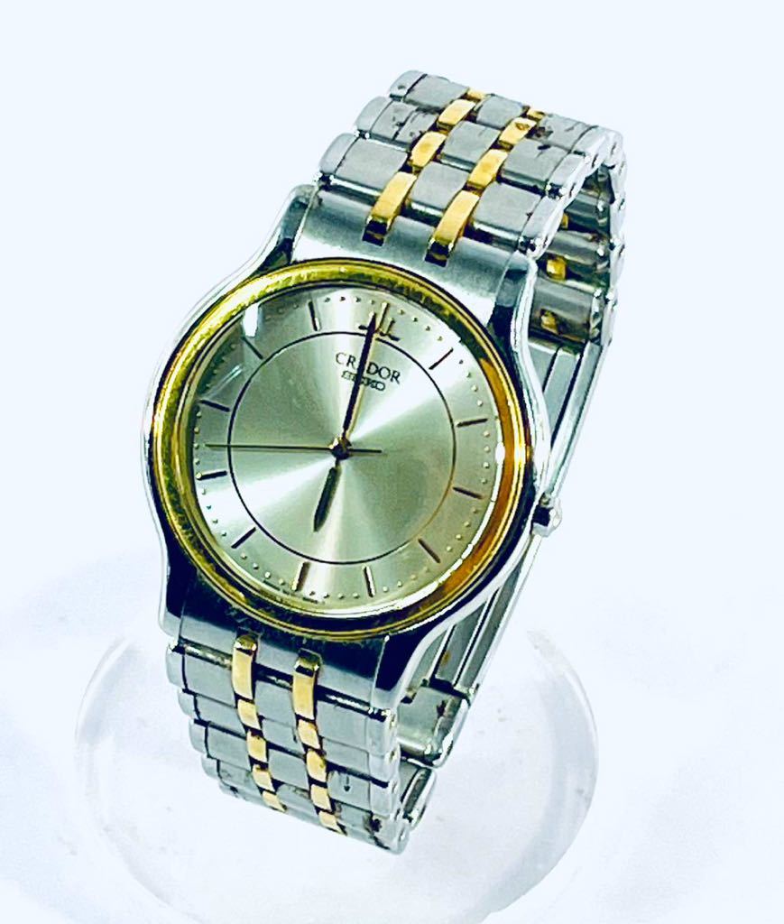 ☆セイコー クレドール 腕時計 18KT BEZEE 9571-6024をお買取りしま 