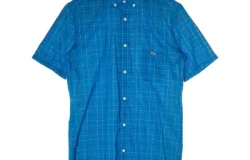 LACOSTE ラコステ チェック 半袖B.Dシャツ ブルーをお買取りさせていただきました。